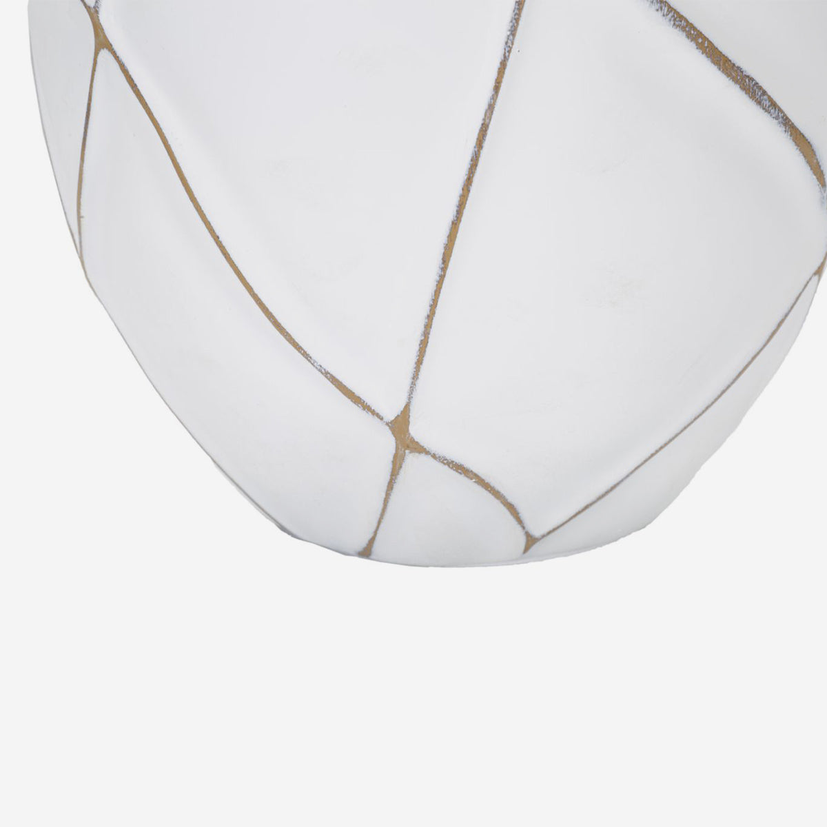 Lampada da Tavolo Lines Ø35x60 cm in Resina con Paralume in Tessuto