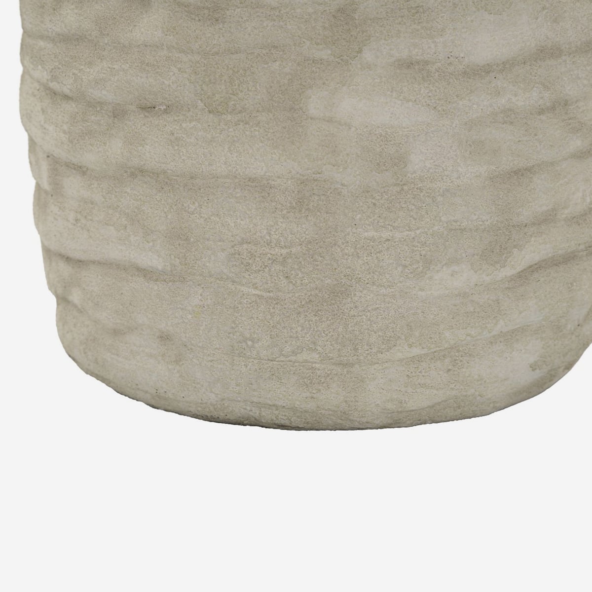 Lampada da Tavolo Lima Ø37x73 cm in Ceramica con Paralume in Tessuto