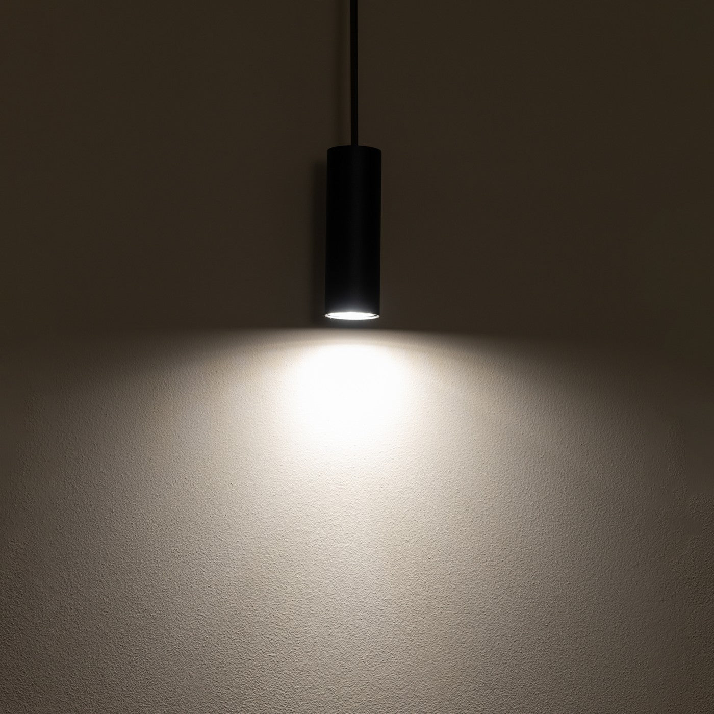Lampada a Sospensione Fourty Black Design Minimal