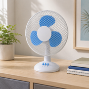 Ventilatore Da Tavolo 23 Cm 35w 2 Velocità Oscillante