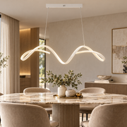 Lampadario LED Uter Bianco 80x20x120 cm – 3 Temperature di Colore