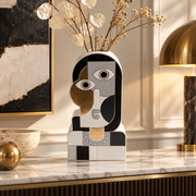 Vaso Decorativo Art Lady 43 cm Design Artistico Moderno