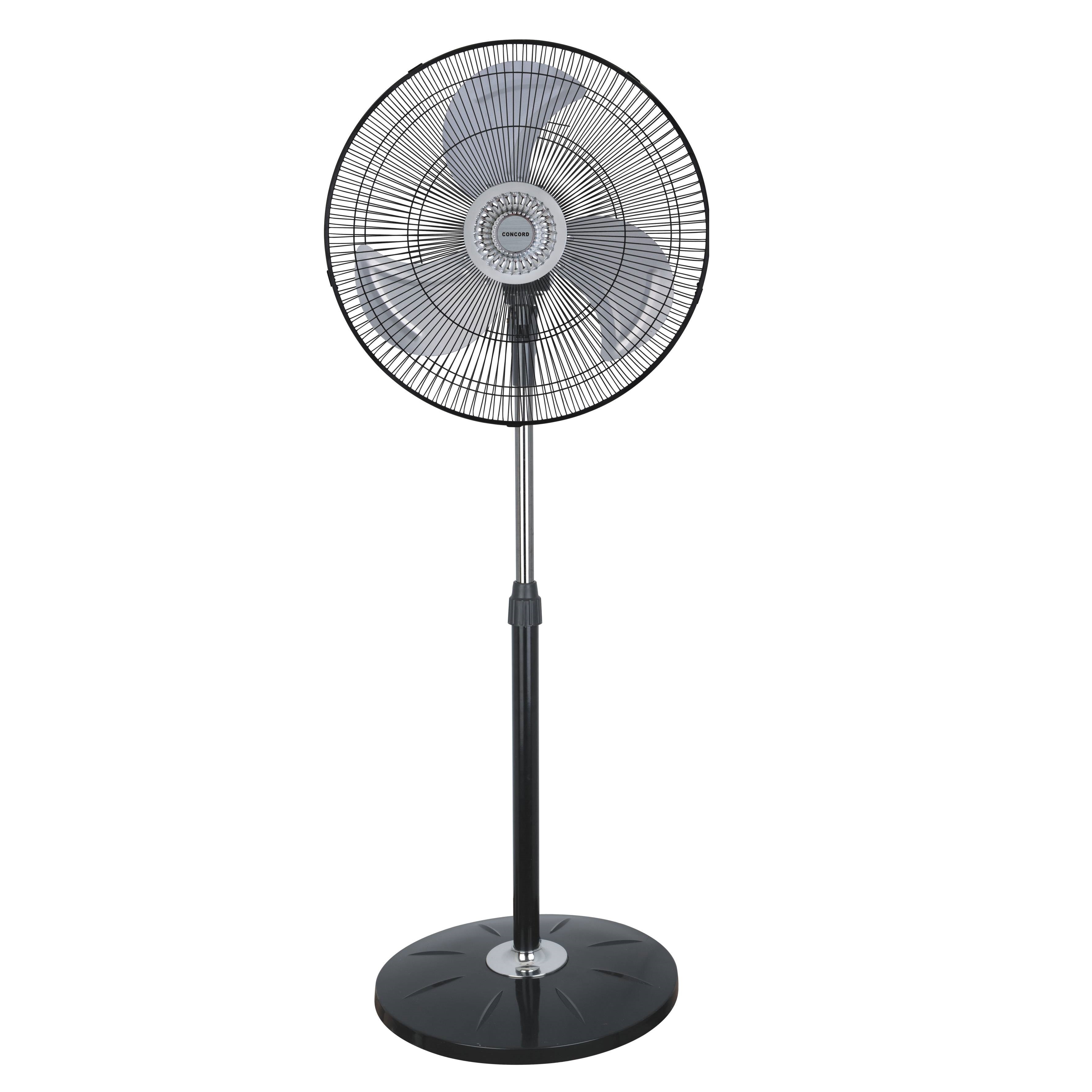 Ventilatore a Piantana 45 cm 60W 3 Velocità con Oscillazione e Regolabile