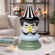 Vaso Decorativo Volto Puppet Boy 36cm Pop Multicolore