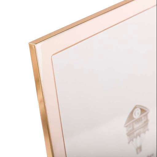 Set Decorativo Heart Hands con Portafoto Rosa 20x25 cm