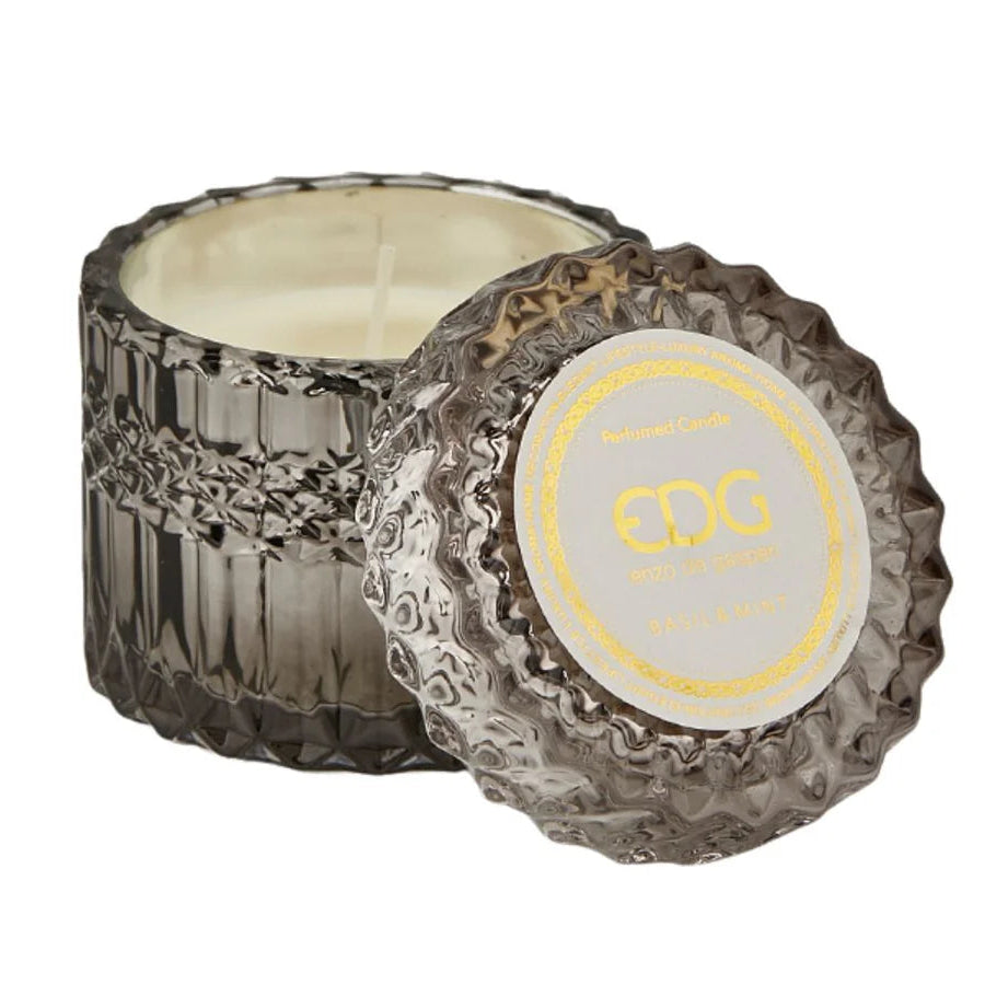 Candela Profumata CRYSTAL con Vaso e Tappo 160 g