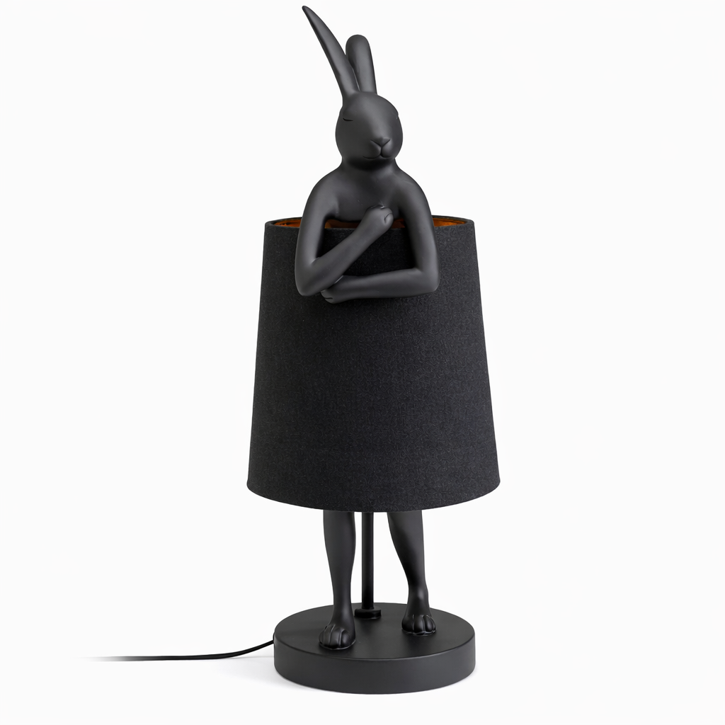 Lampada da tavolo Coniglio Animal Rabbit con Paralume