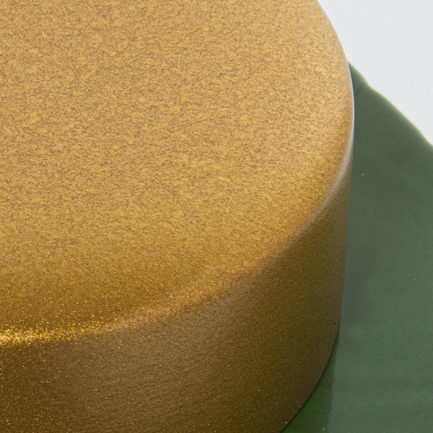 Barattolo in Ceramica Verde Mate 19x19x31 cm