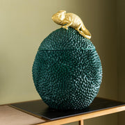 Contenitore Scatola Decorativo con Camaleonte Chameleon 25×25×34 cm