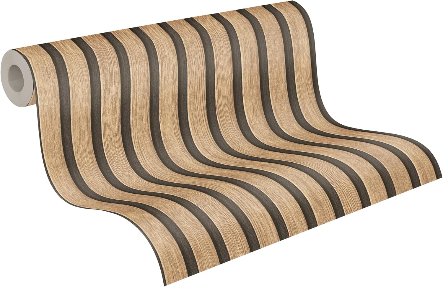 PARATO LAMELLI ROVERE TERRA 1-90193