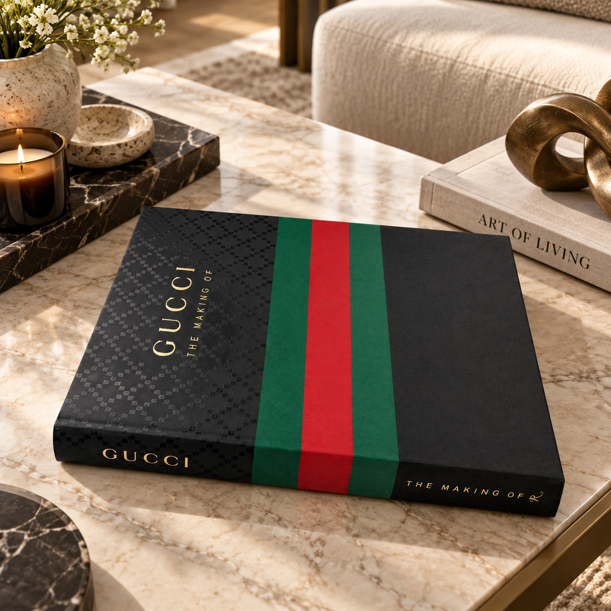 Libro Decorativo Fashion Gucci The Making Of