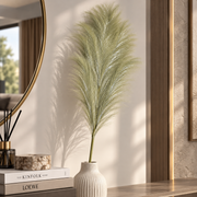 Ramo Pampas Artificiale Sherill Verde Argento H100 cm