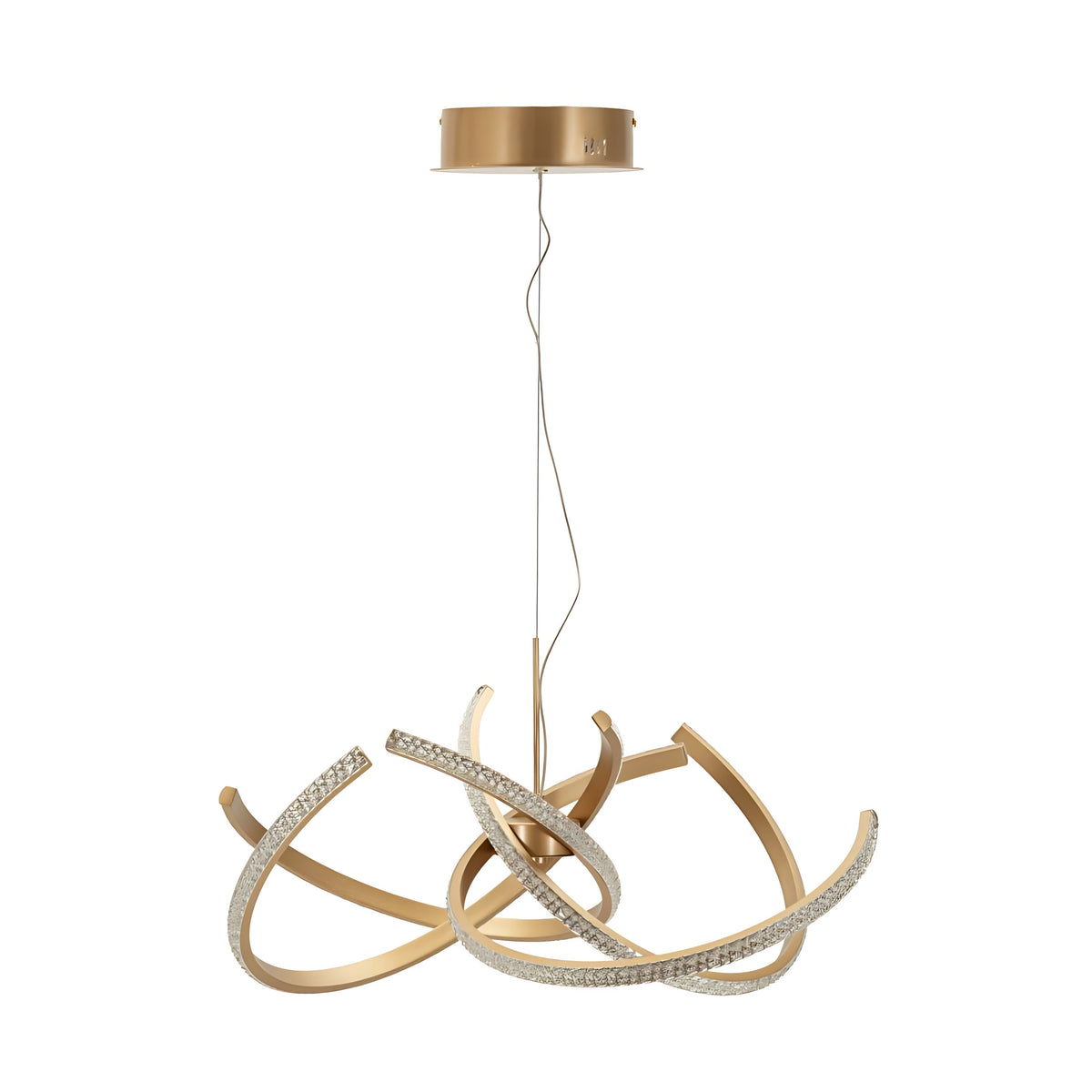 Lampadario LED Celtic Oro Ø62 cm – 65W con 3 Temperature di Colore