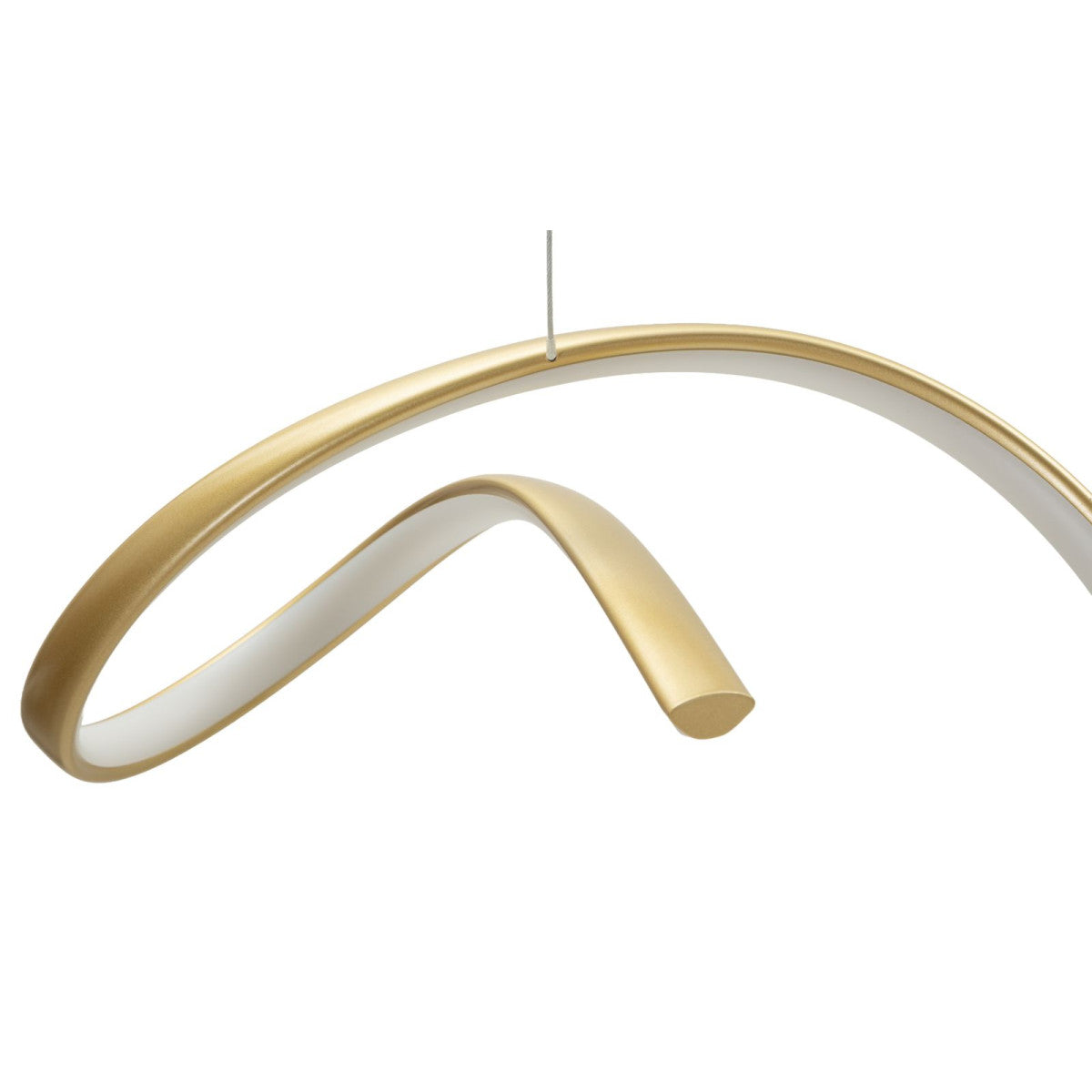 Lampadario LED Uter Oro 80x20x120 cm 3 Temperature di Colore