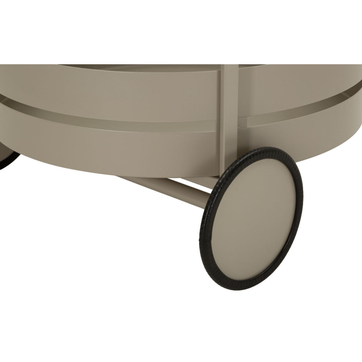 Carrello Saturno 40x49,5x61 cm in Metallo – Tortora e Ottanio