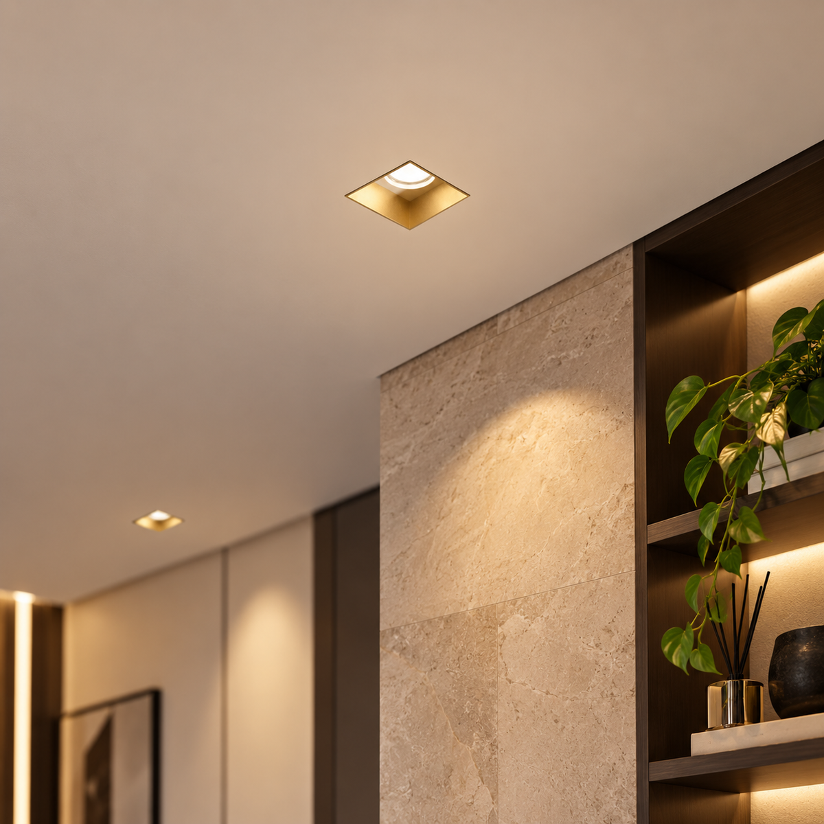 Faretto da Incasso Raso Elis 1 Luce