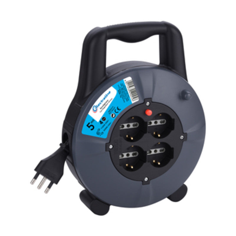 AVVOLGICAVO  5 M SEZ 3X1,5 4BIP SCH+PROT 49025