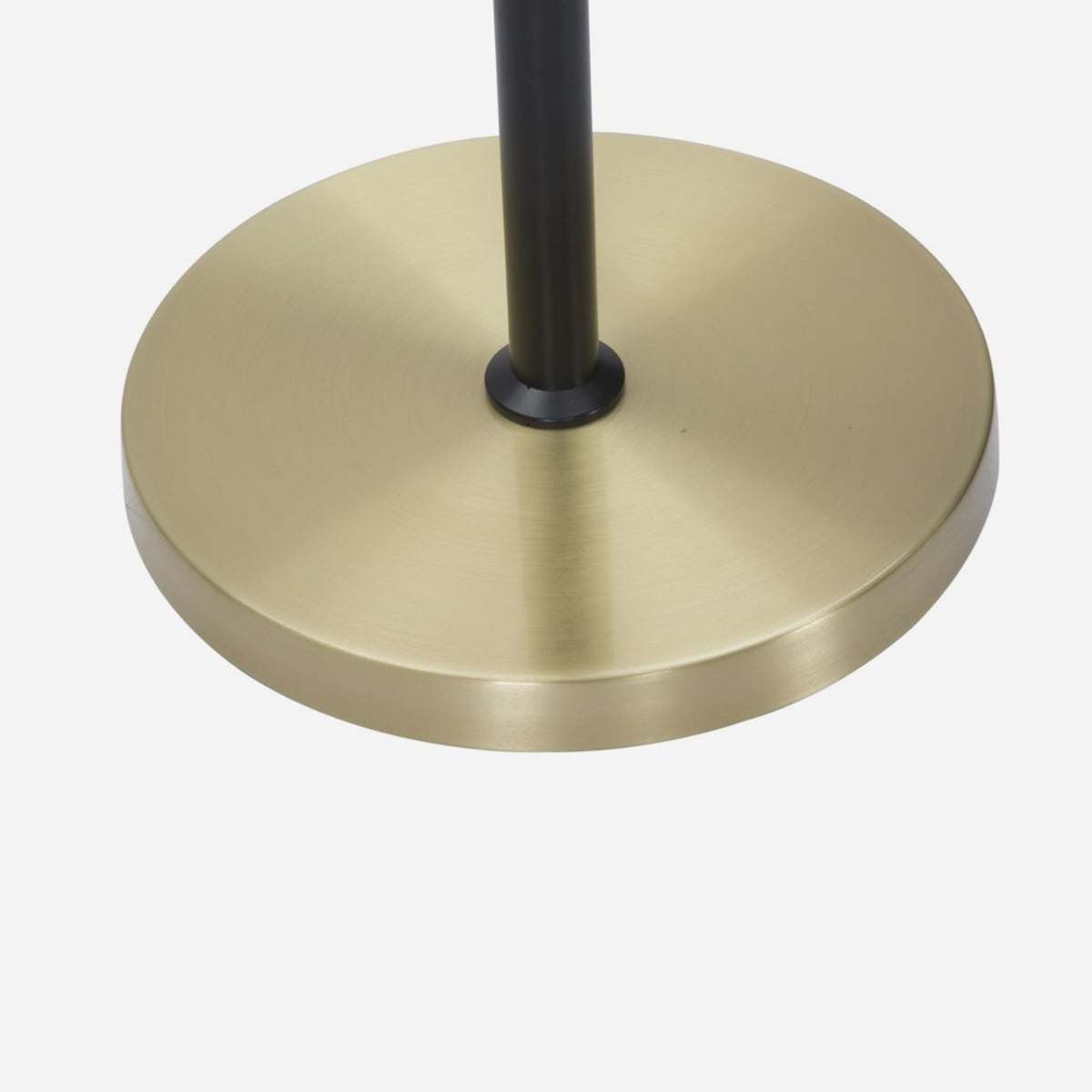 Lampada da Terra Glamy Dark Ø30x160 cm Nero e Oro con 5 Sfere in Vetro