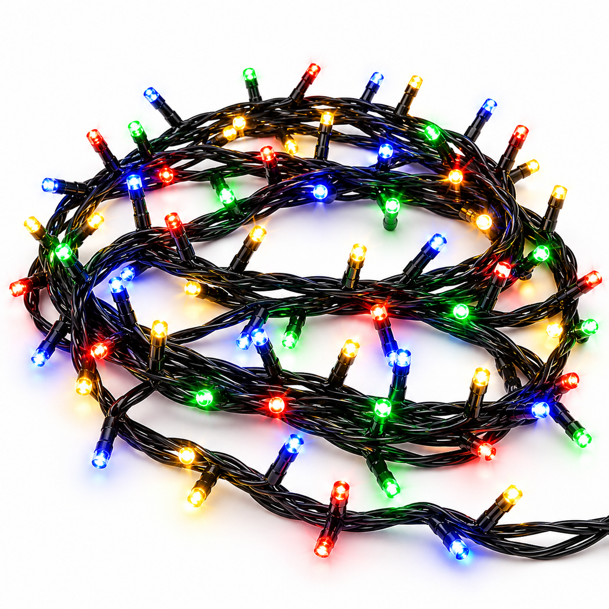 Catena Luminosa Natalizia 300 LED a Batteria 15,5 m IP44 – 3 Colori