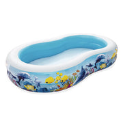 PISCINA KIDDIE ELLIPTIC 152X234XH51CM 54066B