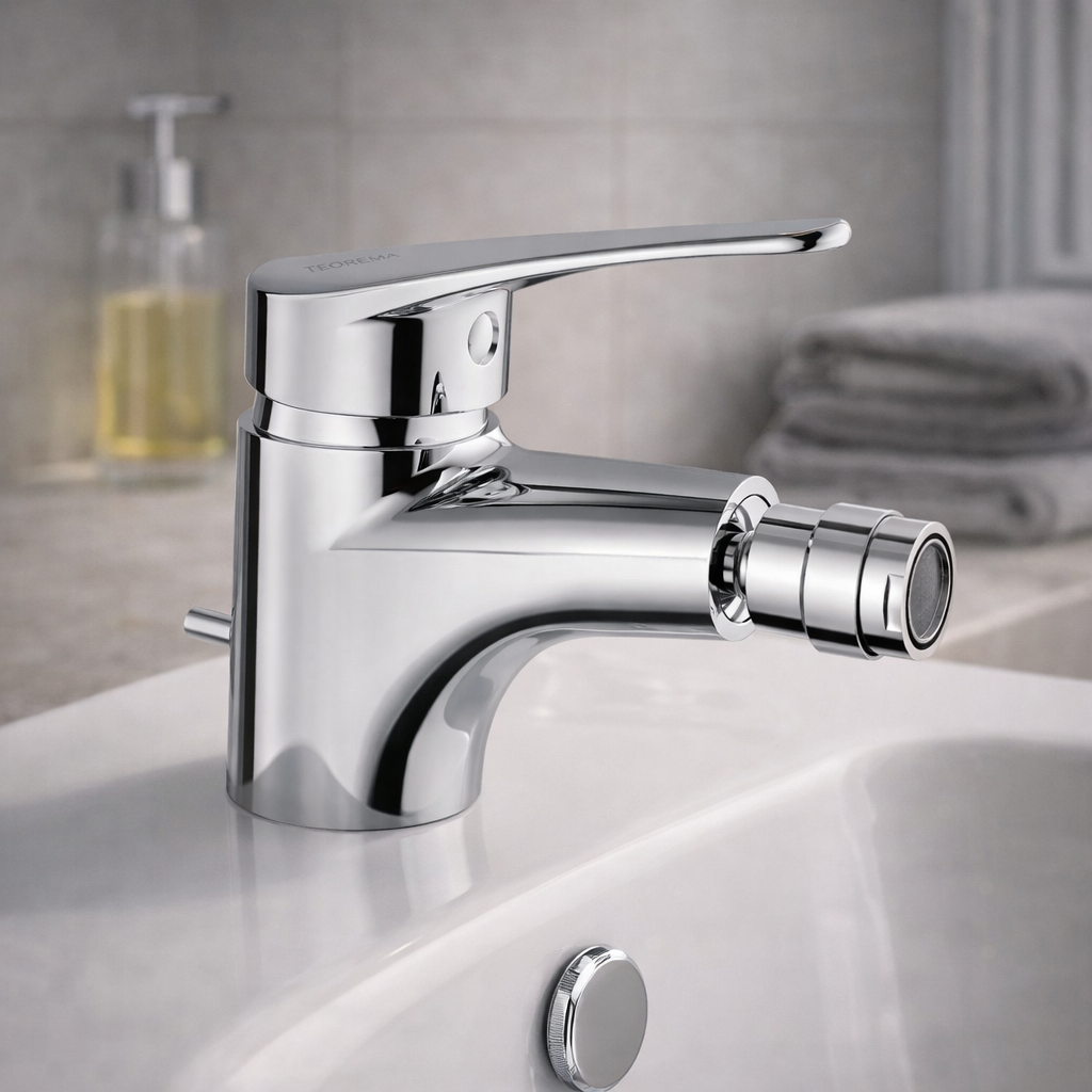 Miscelatore Bidet Monocomando T-ONE Teorema Finitura Cromo