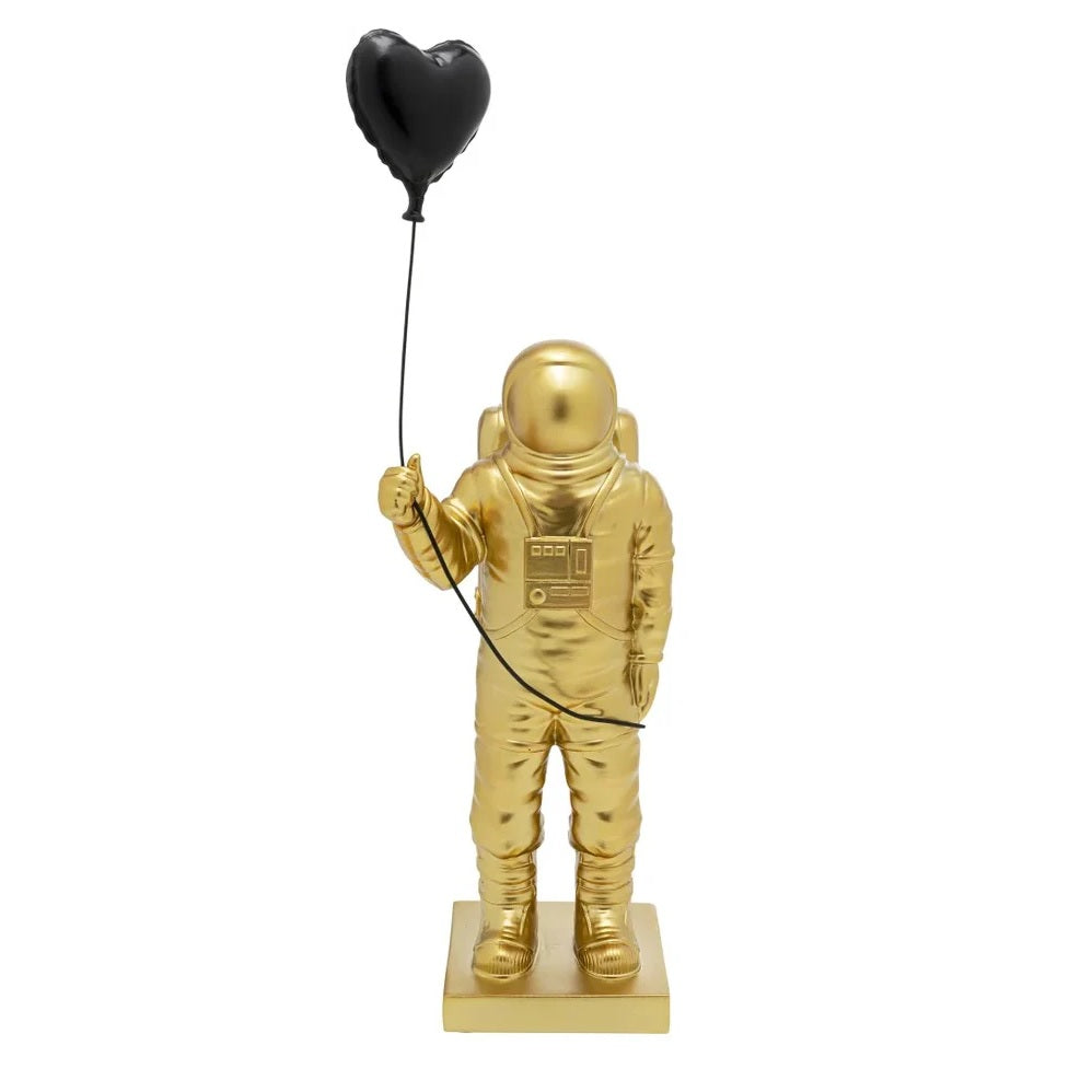 Statuetta Figura decorativa Balloon Astronaut Astronauta con Palloncino 41cm