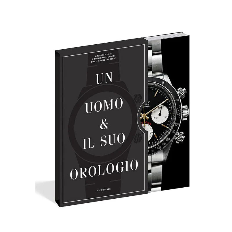 Libro Decorativo Design Un Uomo & Il Suo Orologio