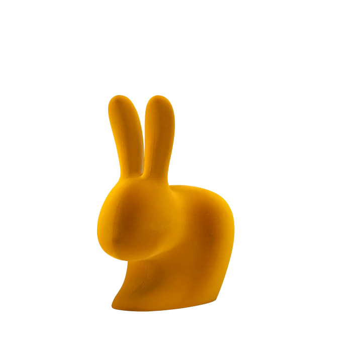 Fermalibro Coniglio Rabbit XS Velvet Design con Finitura in Velluto