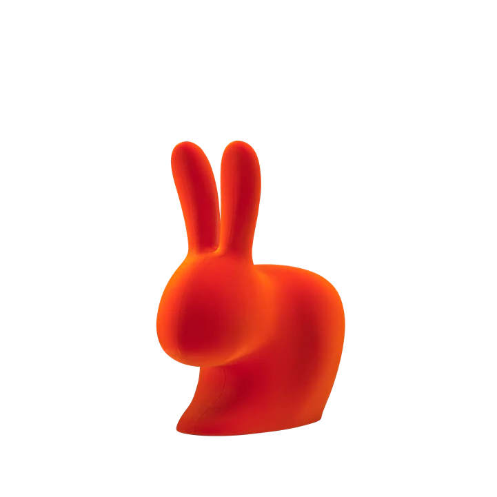 Fermalibro Coniglio Rabbit XS Velvet Design con Finitura in Velluto