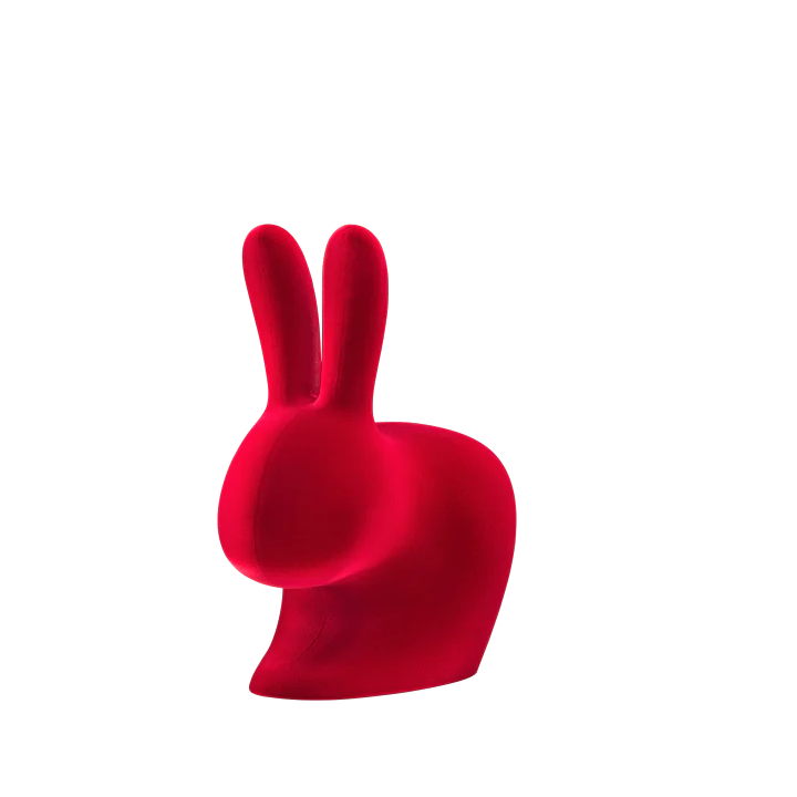 Fermalibro Coniglio Rabbit XS Velvet Design con Finitura in Velluto