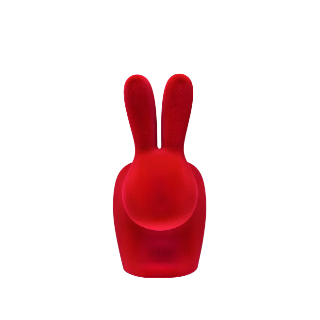 Fermalibro Coniglio Rabbit XS Velvet Design con Finitura in Velluto
