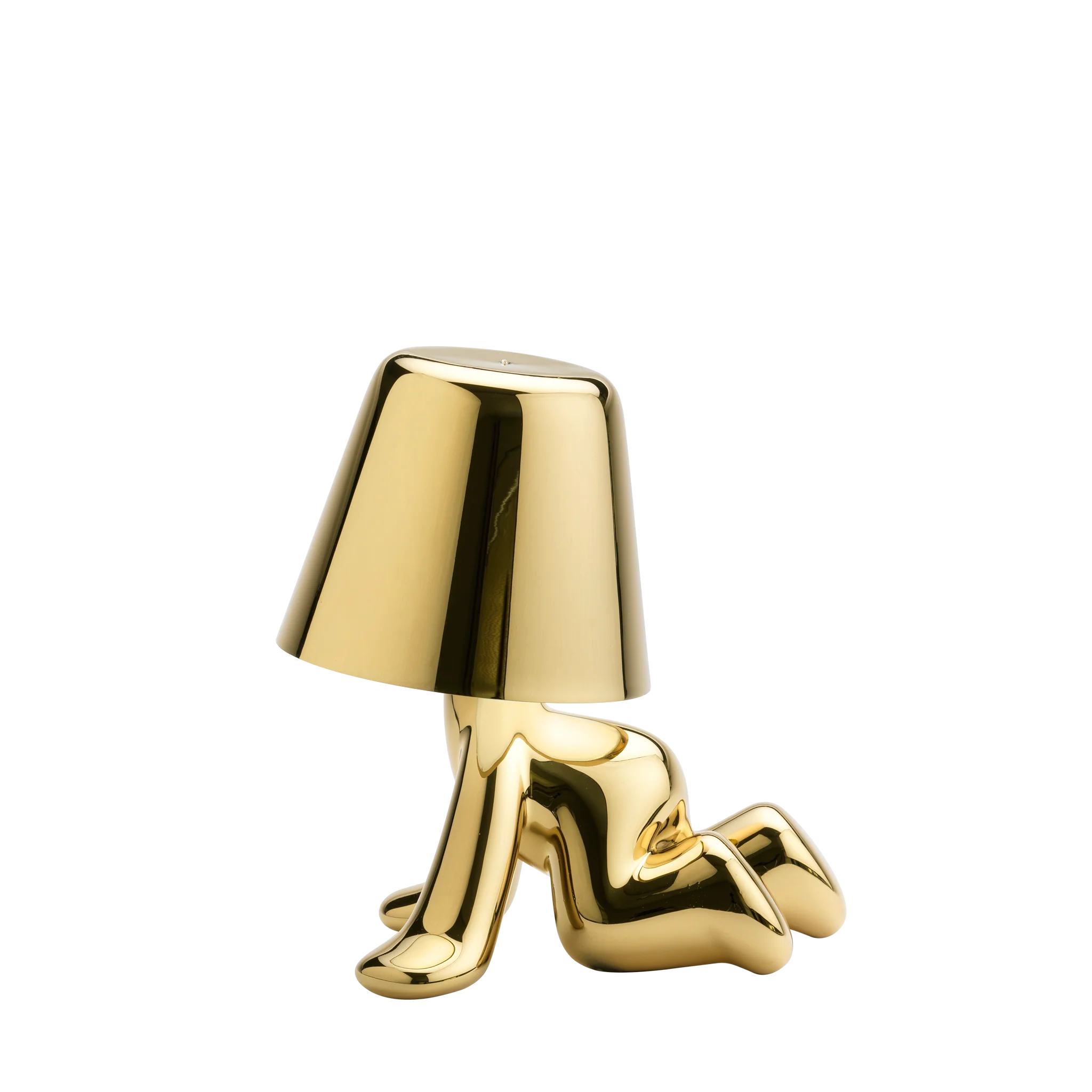 Lampada Decorativa Da Tavolo Orsetto Oro Golden Brothers