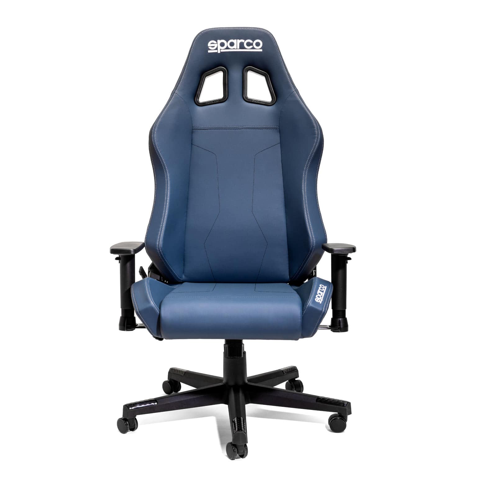Sedia Poltrona Sparco Gaming Ufficio Blu Navy