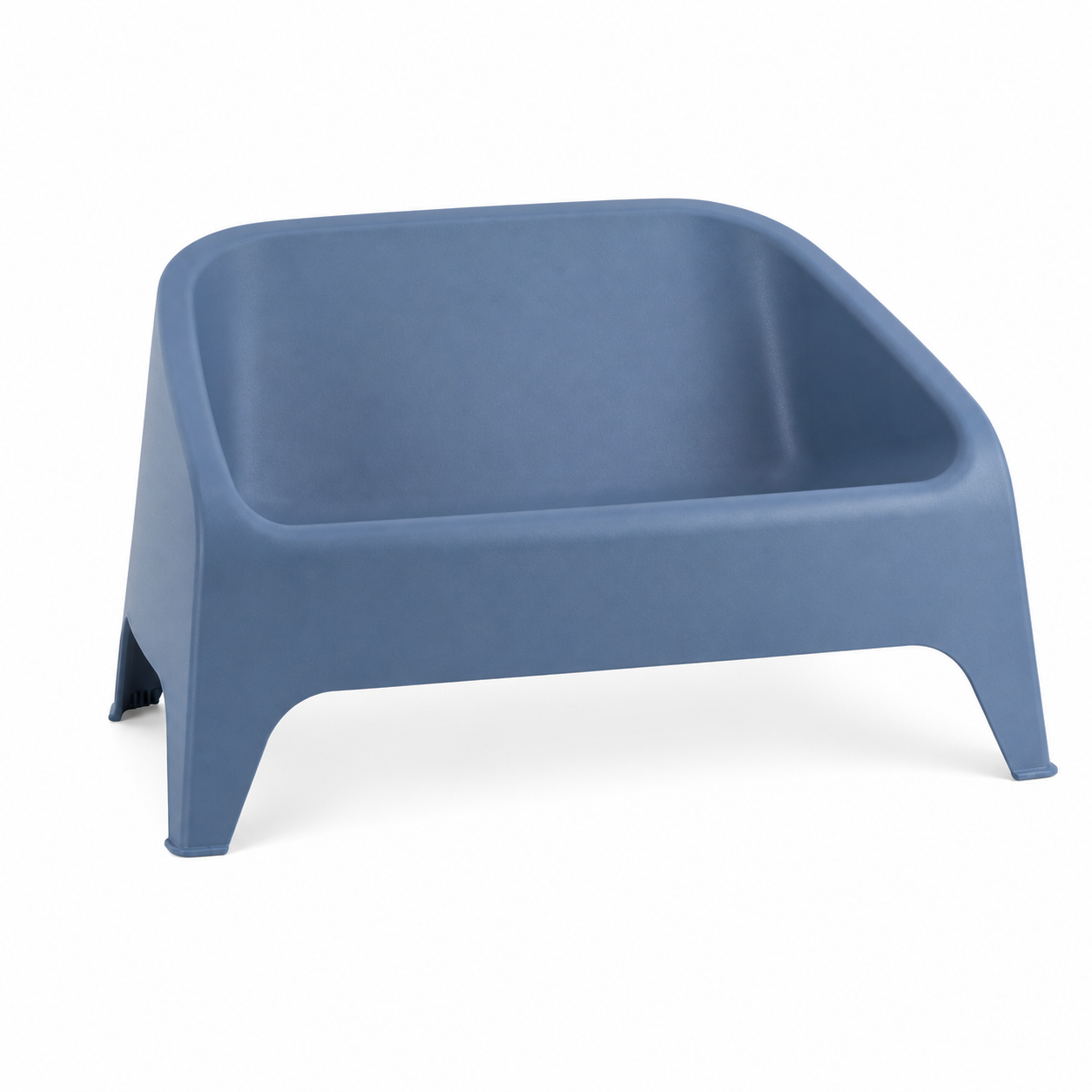 Set Salotto da Giardino Matera 4 Pezzi Azzurro