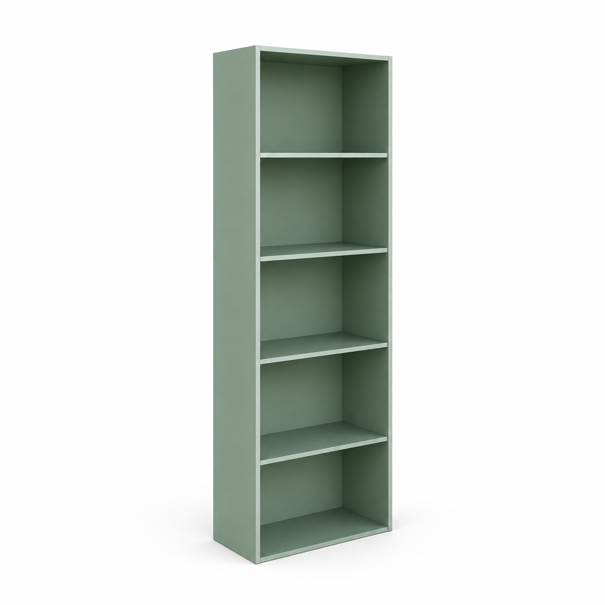 Libreria 4 Ripiani Colonna 50x22,8x157,4 cm Design Moderno 4 Colori