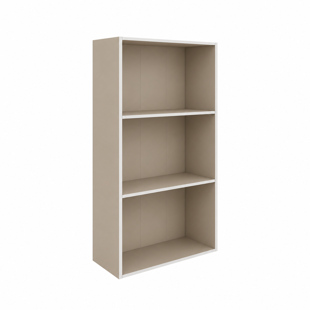 Libreria 2 Ripiani Colonna 50x22,8x95 cm Design Moderno 4 Colori
