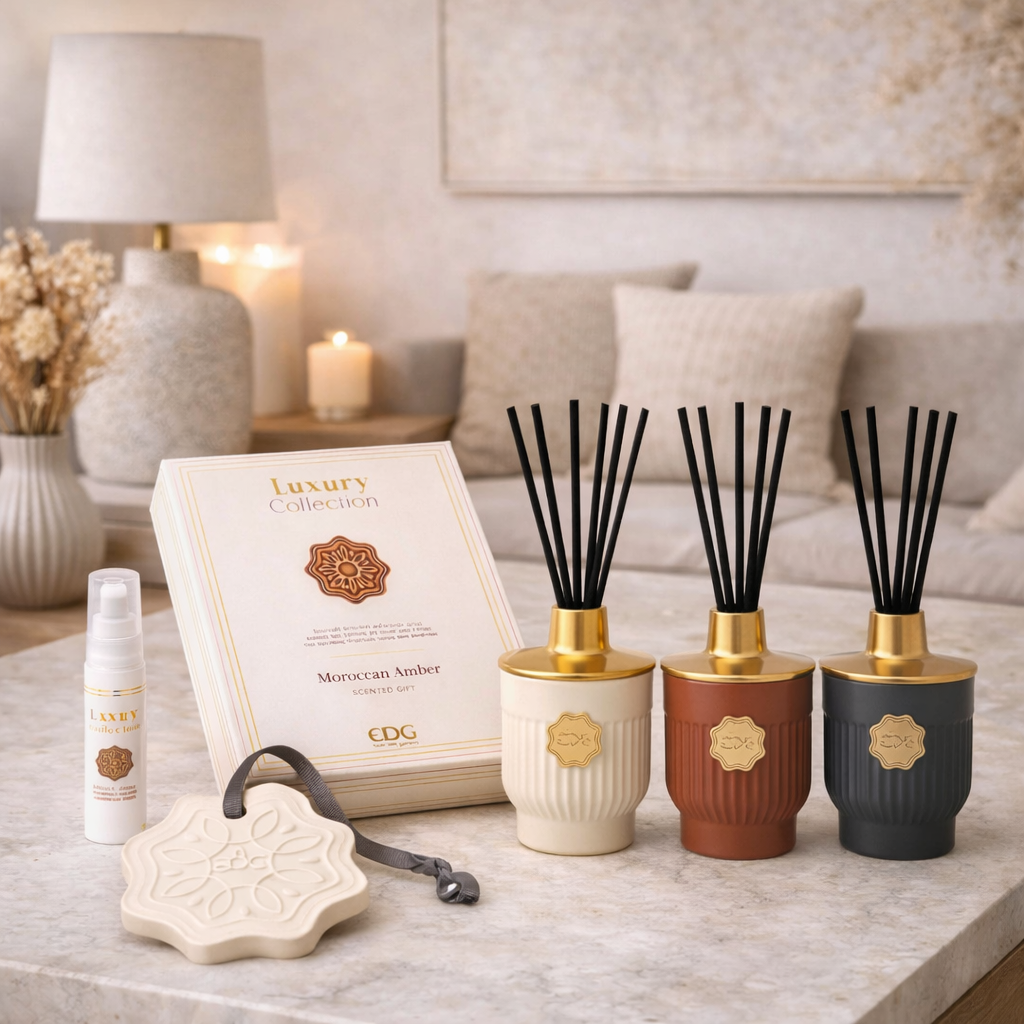 Diffusori e candele profumate per la casa