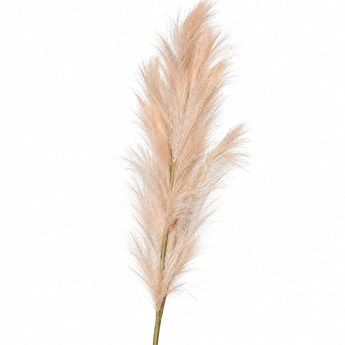 Ramo Pampas Artificiale Sherill Rosa Argento H100 cm