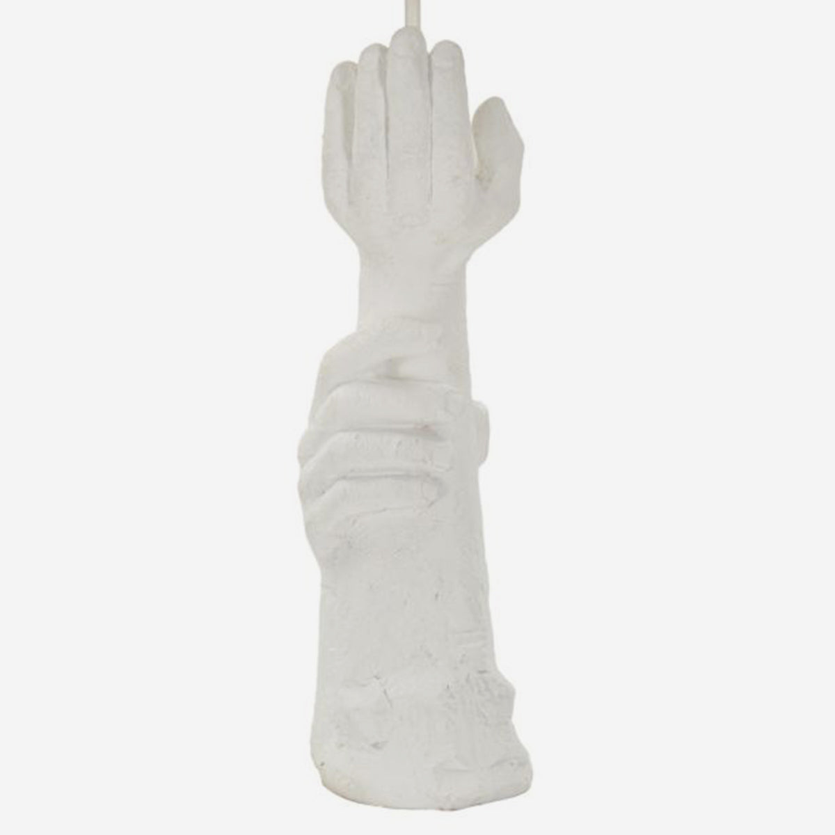 Lampada da Tavolo Life Ø35x93 cm con Base Scultorea a Mano