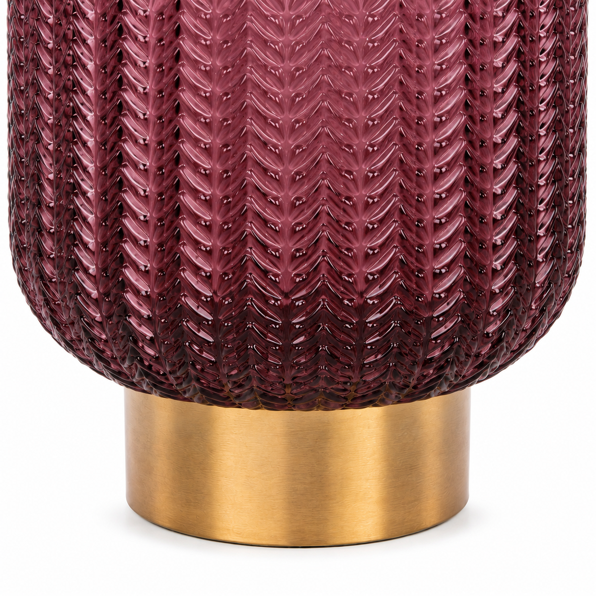 Set Decorativo Barfly Berry & Lampada Mushroom Duo Saturday Rosa, Verde e Oro