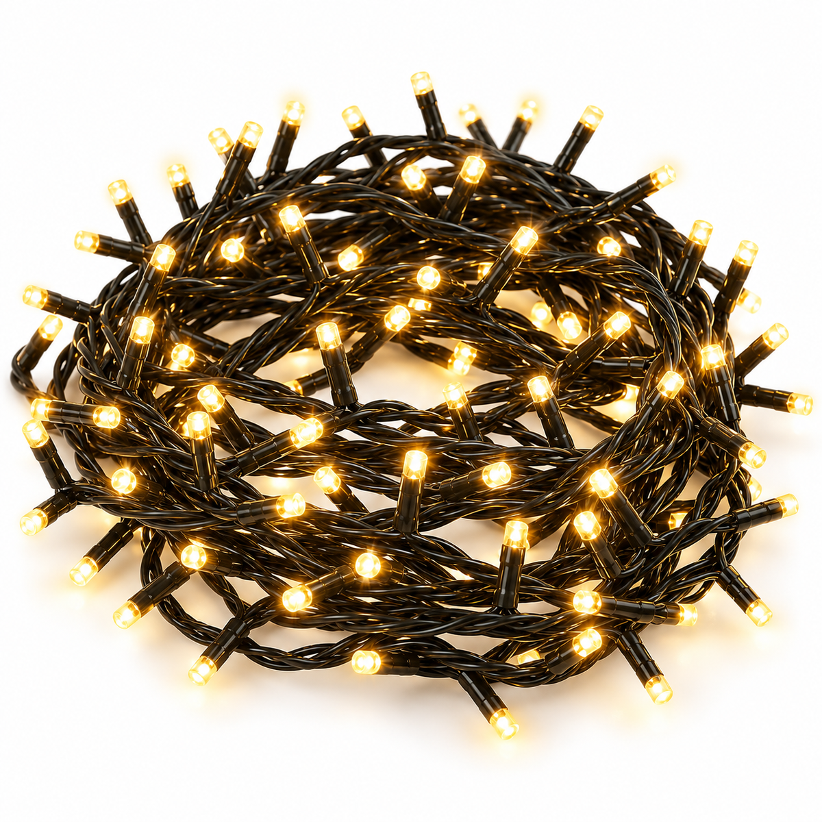 Catena Luminosa Natalizia 300 LED a Batteria 15,5 m IP44 – 3 Colori
