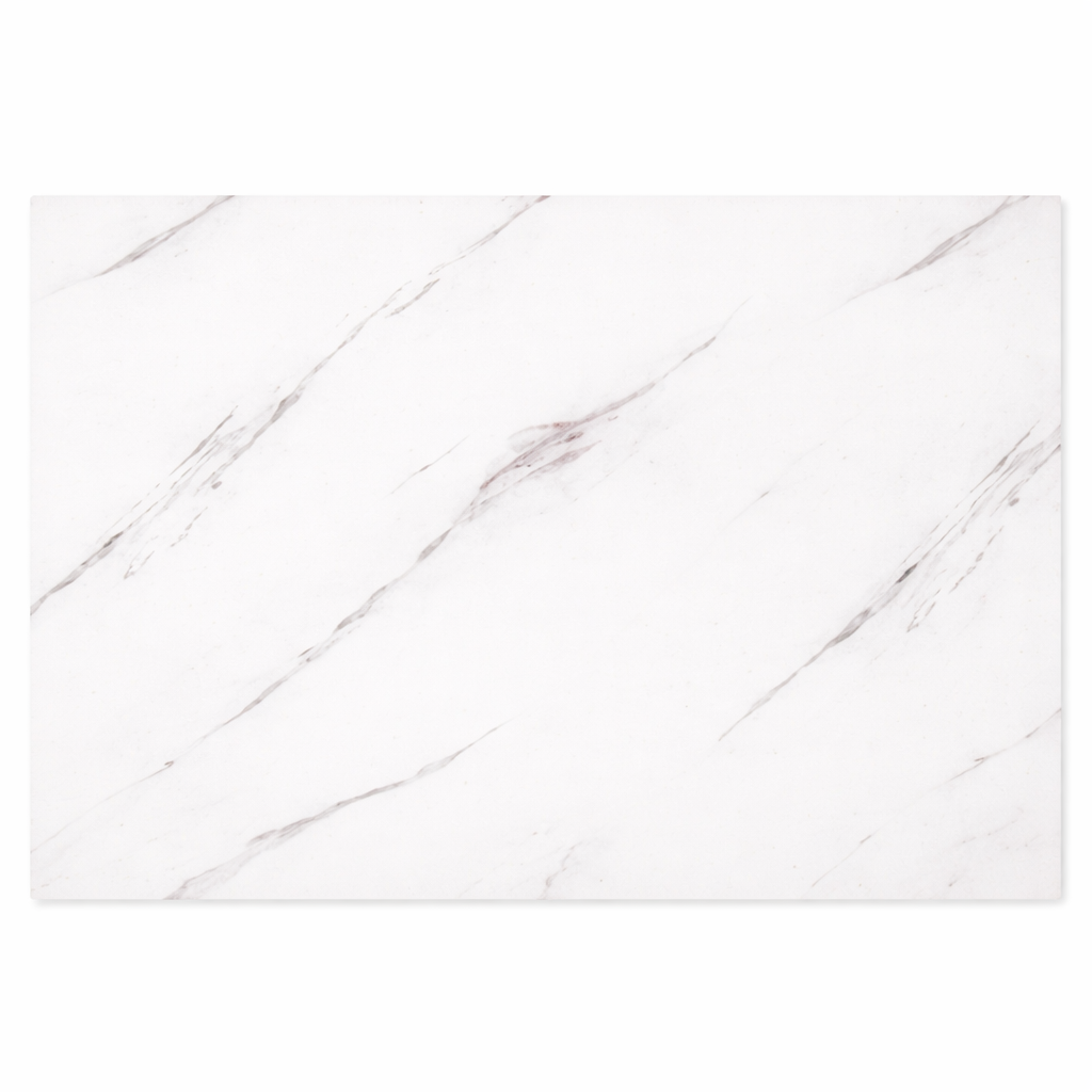 Rivestimento Parete Polietilene Effetto Marmo Bianco Pannello Adesivo 120x280 cm