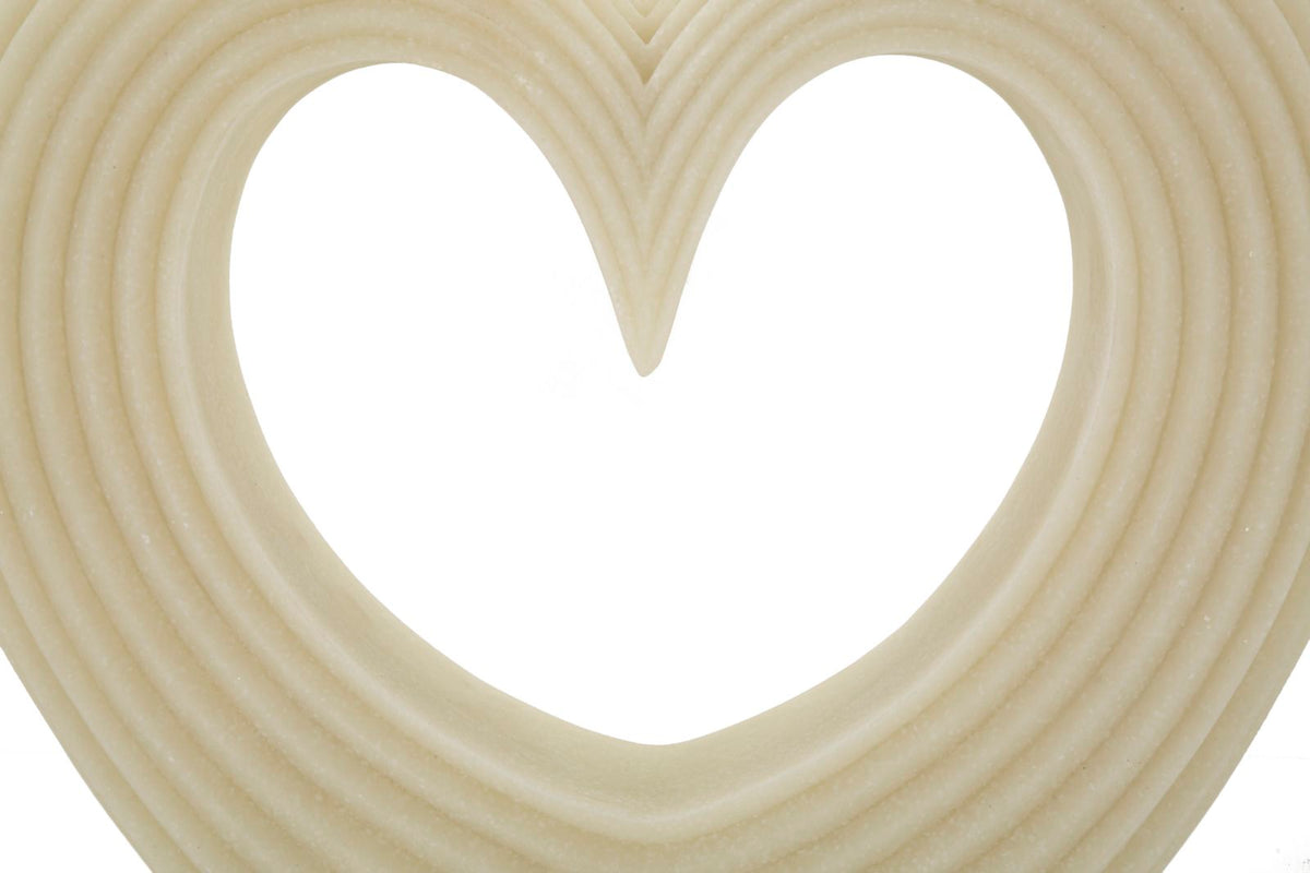 Cuore Decorativo Lovvy Quarzy 30x7x26 cm in Poliresina
