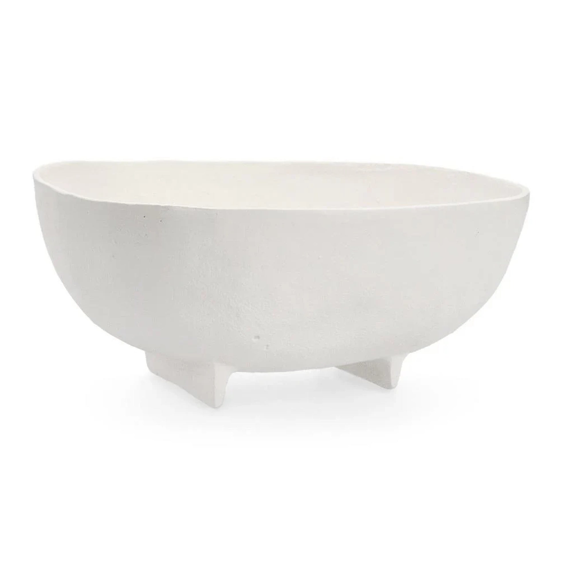 Centrotavola Decorativo Hisar Bianco 26,5x27cm