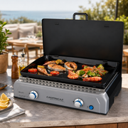 Barbecue a Gas Campingaz Plancha Blue Flame 2 Fuochi con Piastra Smaltata