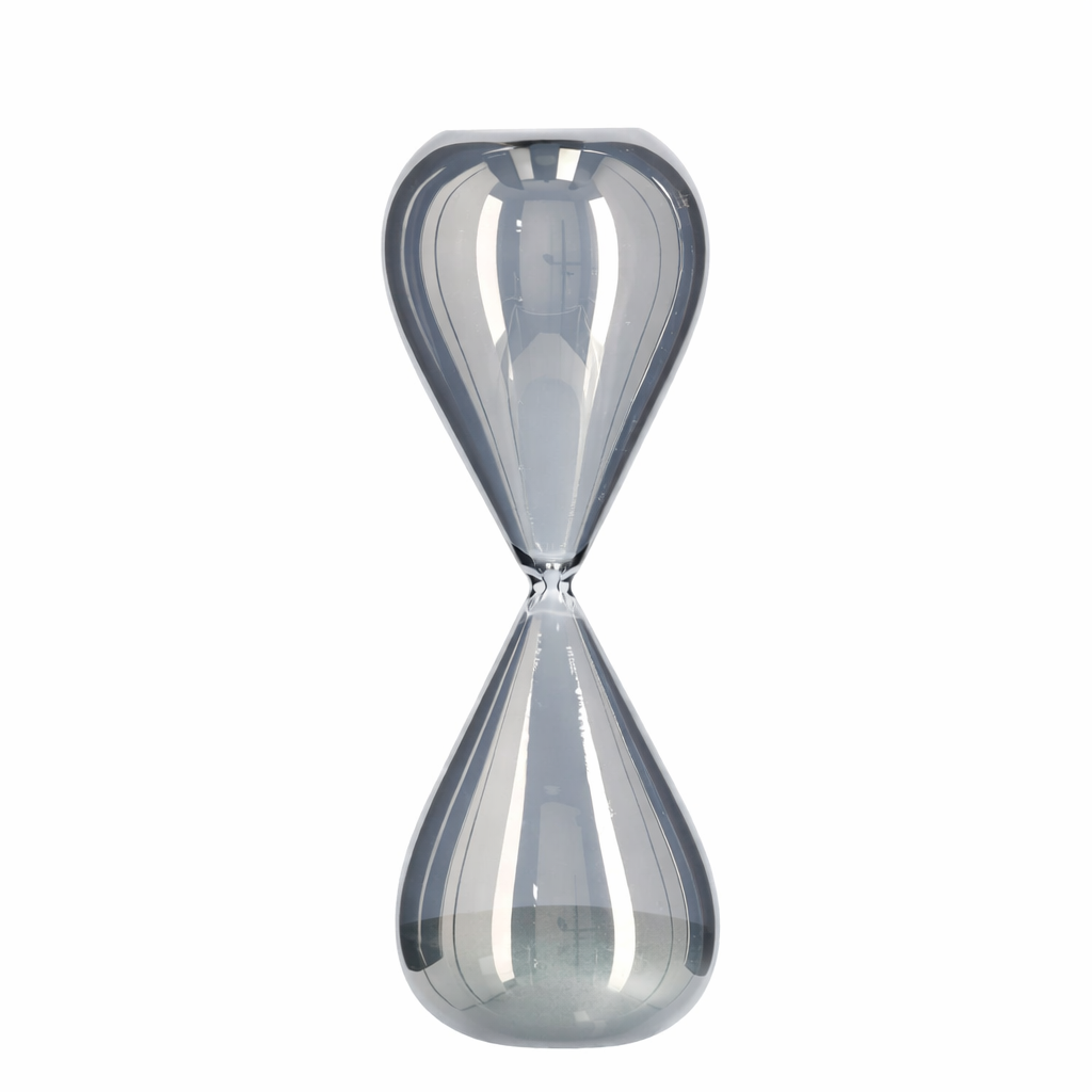 Clessidra Con Sabbia Decorativa Kronos in Vetro