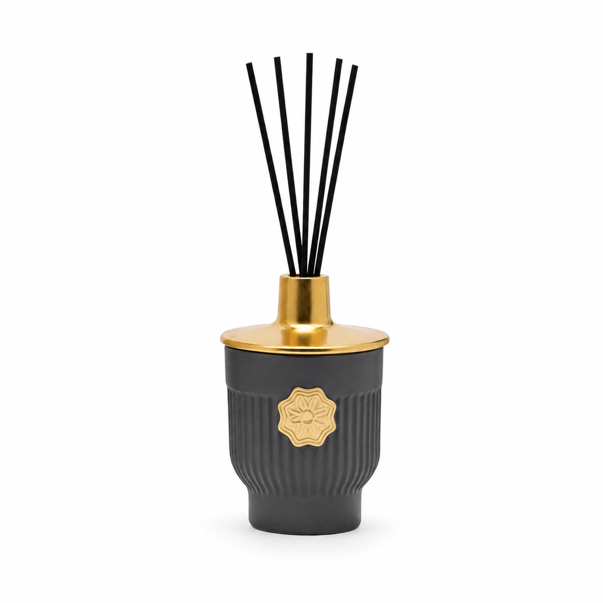 Set Profumo Casa Luxury Moroccan Amber con Diffusore, Candela e Base