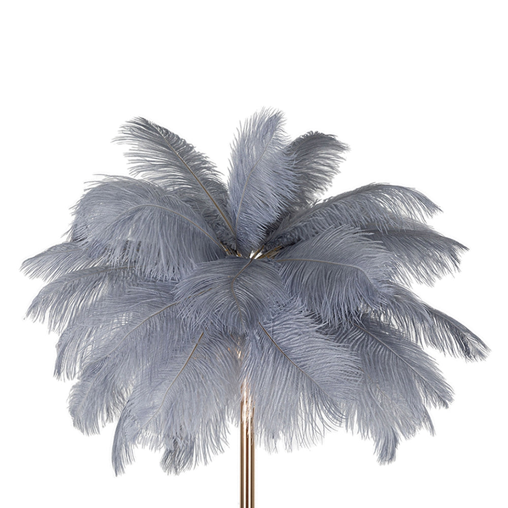 Lampada da Terra Palm L Grigia Ø55 x H160 cm