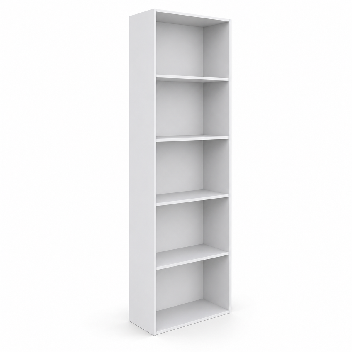 Libreria 4 Ripiani Colonna 50x22,8x157,4 cm Design Moderno 4 Colori