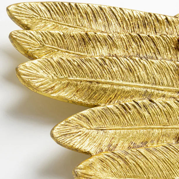 Scultura Decorazione Da Parete Angelo Femminile Guardian Angel Female 124x71 cm